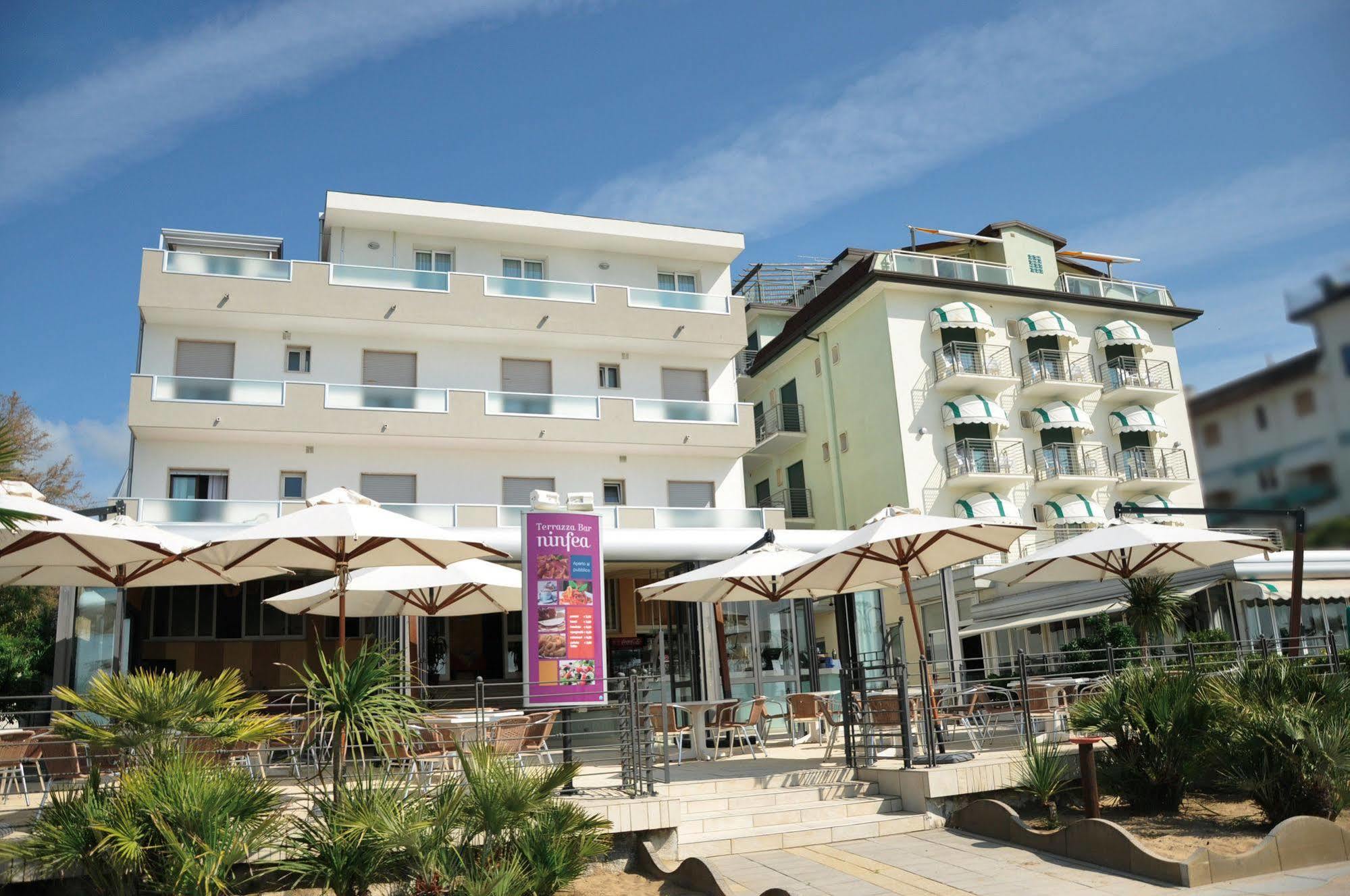 Hotel Columbia & Ninfea Lido di Jesolo Eksteriør billede